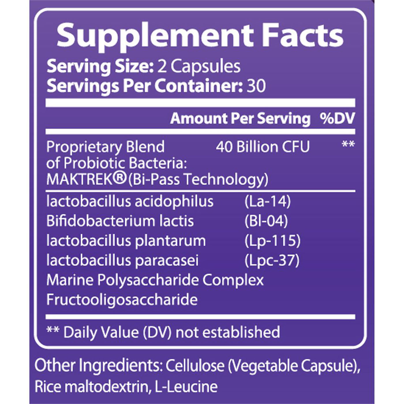 Luma Gut Plus - Adult Probiotics 40 Billion CFU for Stomach Acid