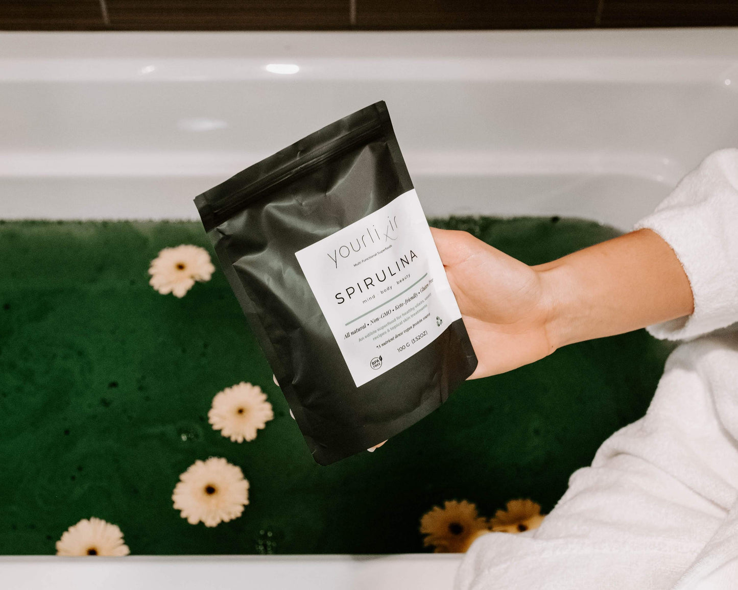Organic Spirulina Beauty & Wellness Powder