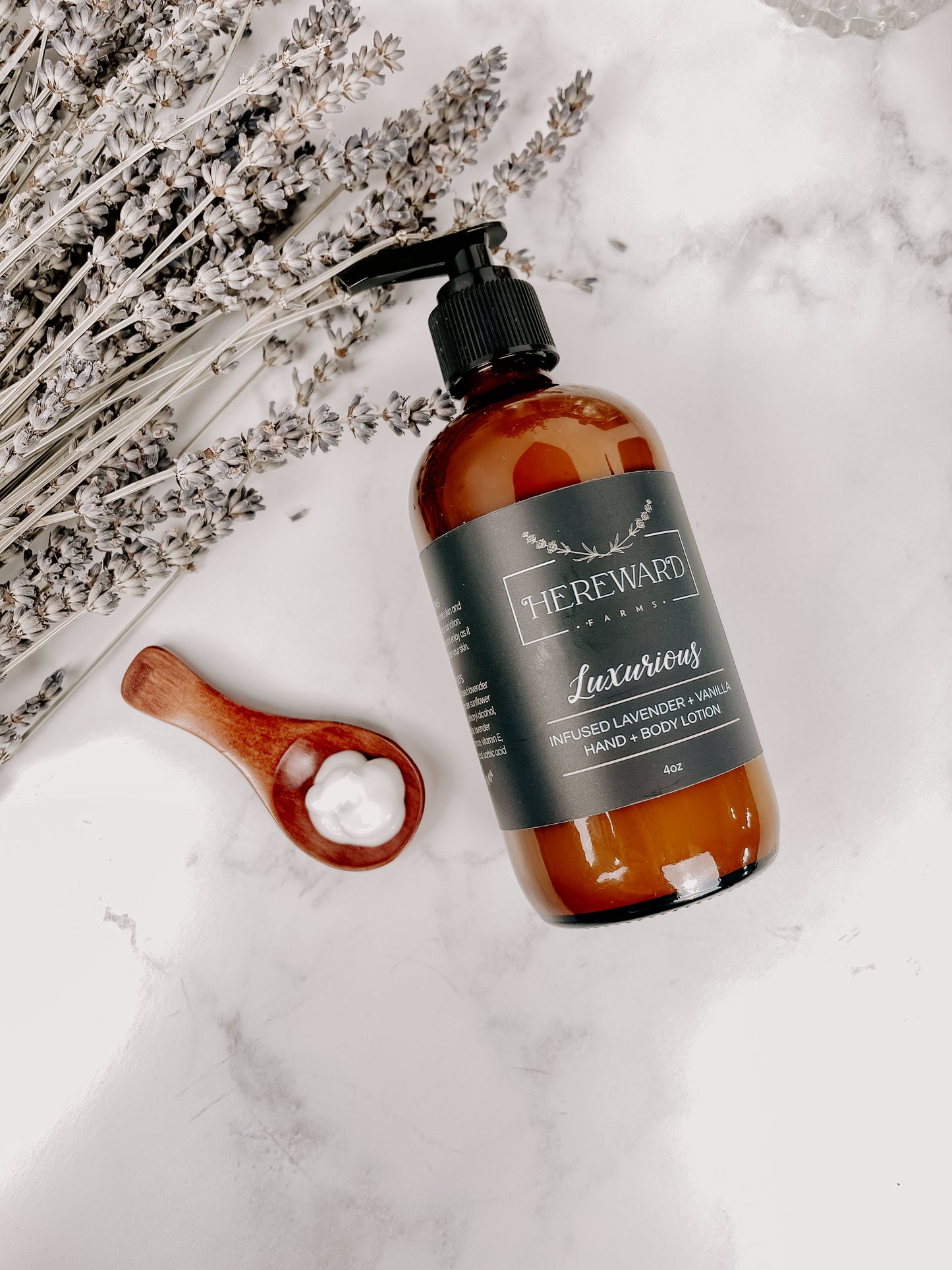 Luxurious Infused Lavender Hand + Body Lotion