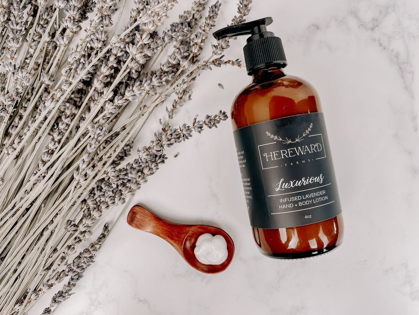 Luxurious Infused Lavender Hand + Body Lotion
