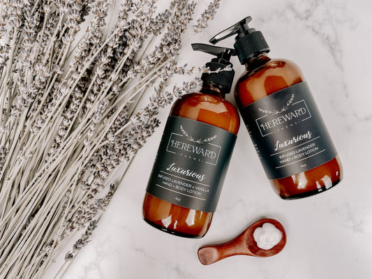 Luxurious Infused Lavender Hand + Body Lotion